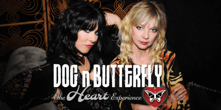 Heart Tribute - Dog & Butterfly
